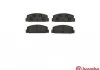 Колодка торм. диск. MAZDA 6 (GG,GY,GF) задн. (пр-во) BREMBO P49 036 (фото 2)