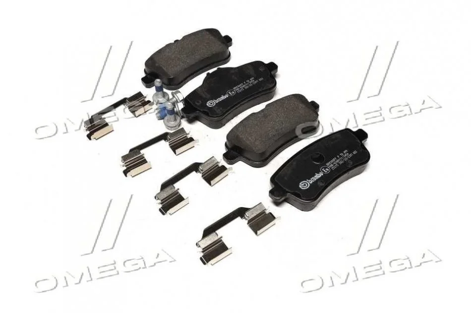 Колодка торм. диск. MB GL-CLASS 2012-, M-CLASS 2011- задн. (пр-во) BREMBO P50 099 (фото 1)