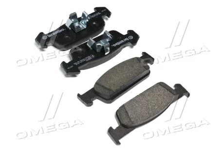 Колодка торм. диск. DACIA LOGAN II 1.2 1.5 2012-,SANDERO 2012- передн. (пр-во) BREMBO P68 060