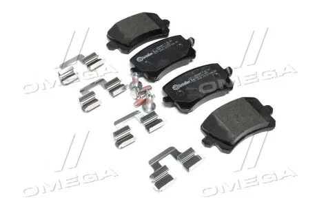 Колодка торм. диск. AUDI Q3, VW PASSAT, TIGUAN задн. (пр-во) BREMBO P85 109