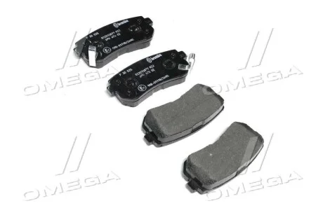 Колодка торм. диск. HYUNDAI ACCENT, i30, задн. (пр-во) BREMBO P30 025