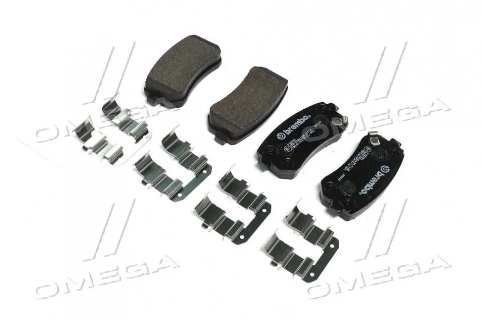 Гальмівні колодки дискові BREMBO P30 051 (фото 1)