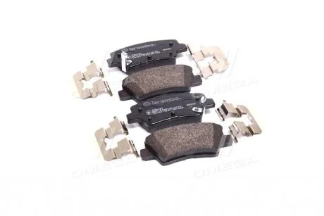 Колодка торм. диск. HYUNDAI ACCENT IV, SONATA V задн. (пр-во) BREMBO P30 067
