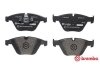 Гальмівні колодки дискові BREMBO P06 055X (фото 1)