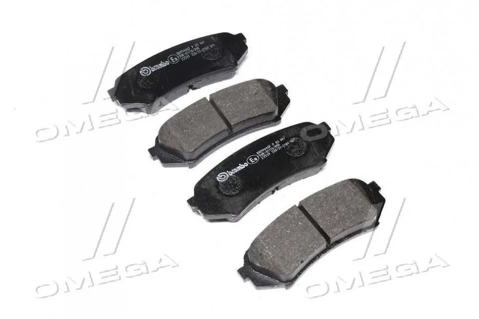 Колодка торм. диск. TOYOTA LAND CRUISER 100, задн. (пр-во) BREMBO P83 049 (фото 1)