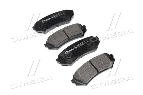 Колодка торм. диск. TOYOTA LAND CRUISER 100, задн. (пр-во) BREMBO P83 049