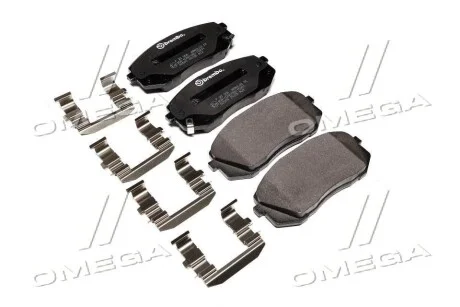 Колодка торм. диск. HYUNDAI ix35 передн. (пр-во) BREMBO P30 056