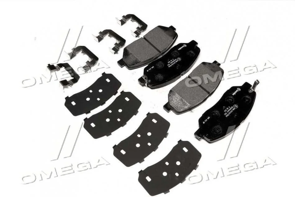 Колодка торм. диск. HYUNDAI SANTA FE, передн. (пр-во) BREMBO P30 036 (фото 1)