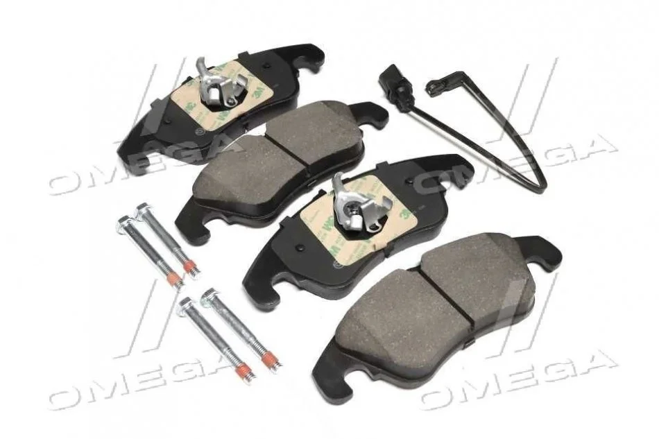 Колодка торм. диск. AUDI A4 передн. (пр-во) BREMBO P85 098 (фото 1)