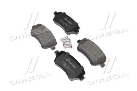 Колодка торм. диск. NISSAN MICRA (K12), NOTE (E11) передн. (пр-во) BREMBO P68 033