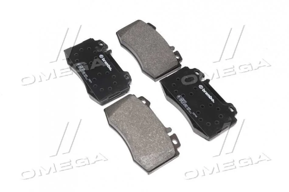 Колодка торм. диск. MB C-CLASS (W203) передн. (пр-во) BREMBO P50 053 (фото 1)