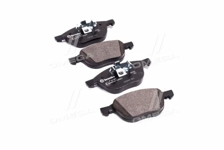 Колодка торм. диск. FORD FOCUS, MAZDA 3,5, VOLVO C70, S40, передн. (пр-во) BREMBO P24 061