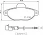 Гальмівні колодки дискові BREMBO P24 147 (фото 1)
