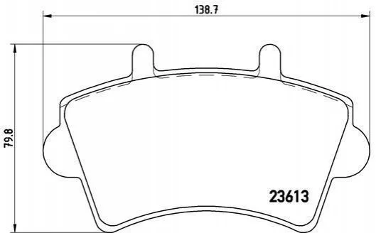 Гальмівні колодки дискові BREMBO P59 039 (фото 1)