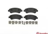 Гальмівні колодки дискові BREMBO P61 082 (фото 2)