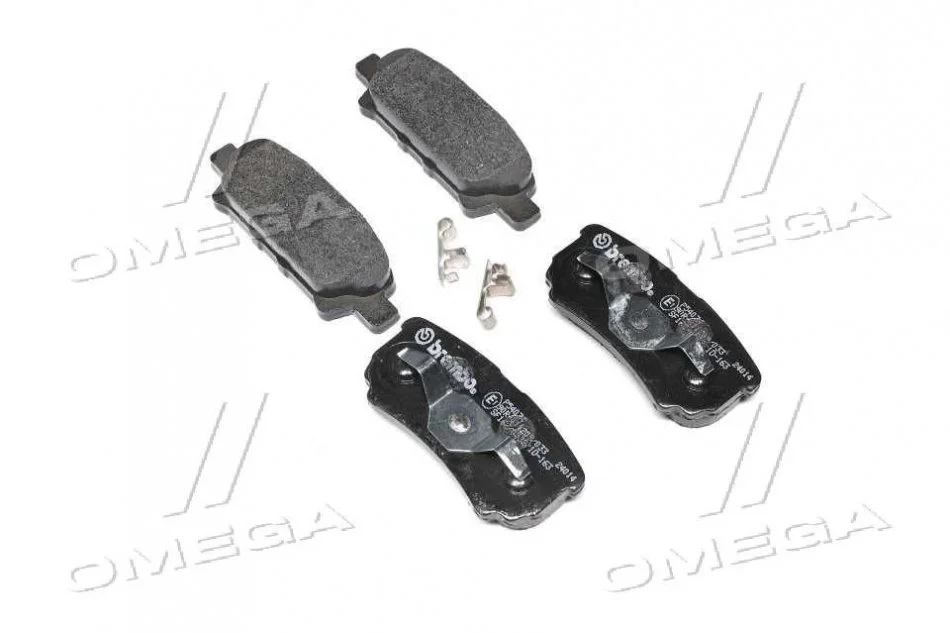 Колодка торм. диск. MITSUBISHI LANCER задн. (пр-во) BREMBO P54 034 (фото 1)