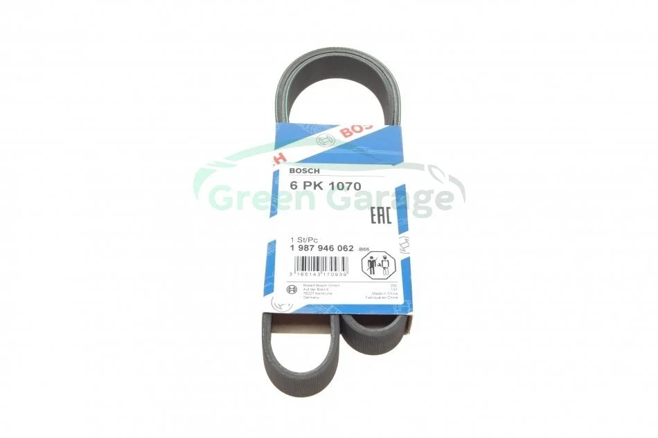 Ремень п-клиновой 6pk1070 (пр-во Bosch) BOSCH 1 987 946 062 (фото 1)