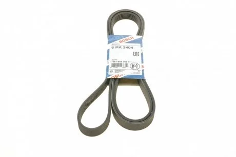 Ремень п-клиновой 6pk2404 (пр-во Bosch) BOSCH 1 987 948 393