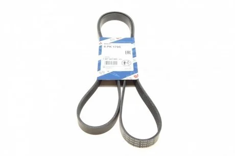 Ремень поликлин. 6PK1795 (пр-во Bosch) BOSCH 1 987 947 953