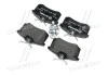 Колодка торм. диск. AUDI A4, A6, VW GOLF IV задн. (пр-во) BREMBO P85 017 (фото 3)