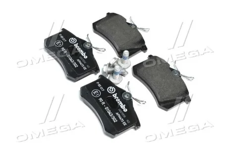 Колодка торм. диск. AUDI A4, A6, VW GOLF IV задн. (пр-во) BREMBO P85 017