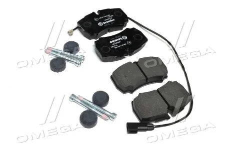 Колодка торм. диск. FORD TRANSIT 2.2 2.4 07/06- задн. (пр-во) BREMBO P24 084