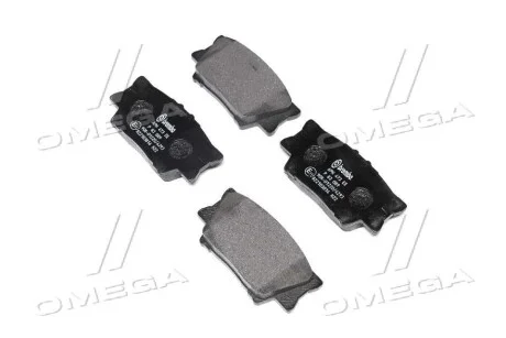 Колодка торм. диск. TOYOTA CAMRY, RAV 4 задн. (пр-во) BREMBO P83 089