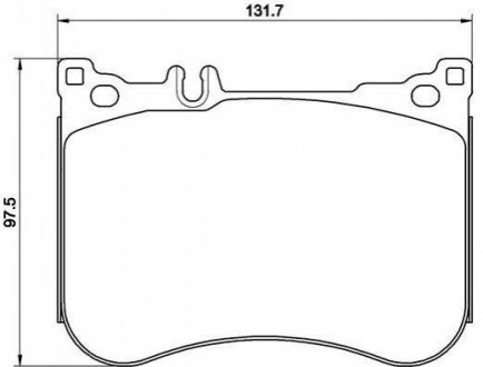 Гальмівні колодки дискові BREMBO P50 114