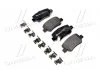 Колодка торм. диск. TOYOTA AVENSIS/AVENSIS SW 1.6,1.8,2.0,2.0D-4D,2.2D-4D 09- задн. (пр-во) BREMBO P83 112 (фото 1)
