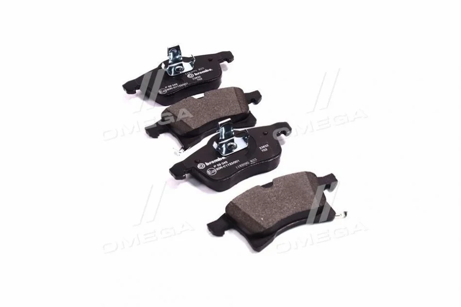 Колодка торм. диск. OPEL ASTRA H передн. (пр-во) BREMBO P59 045 (фото 1)