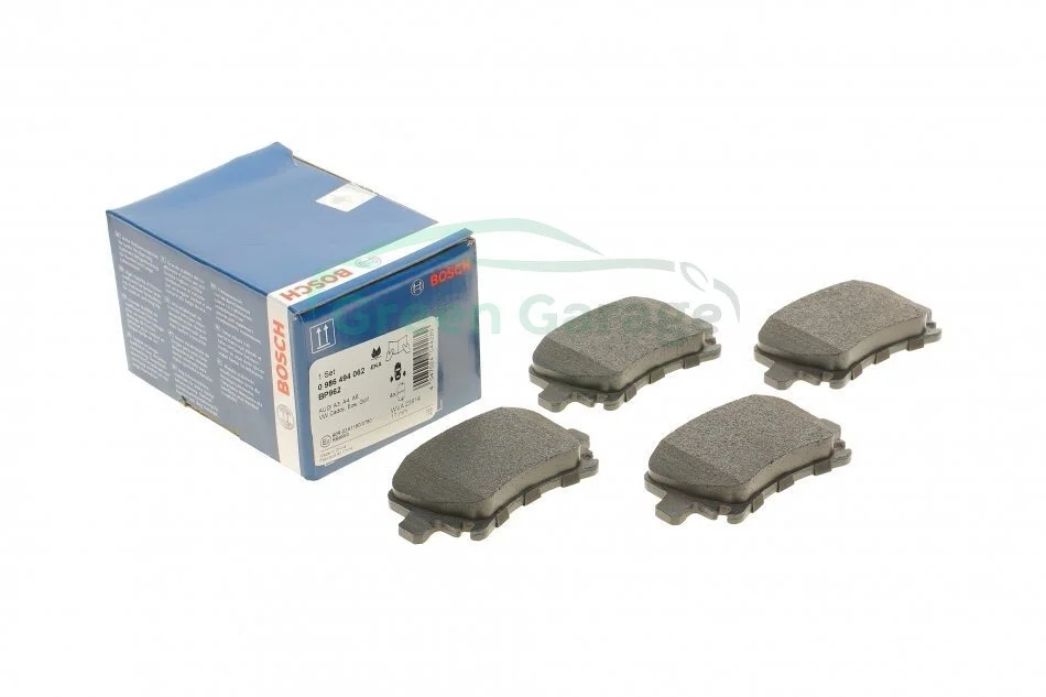 Колодка торм. диск. AUDI A4, SEAT, SKODA,VW задн. (пр-во Bosch) BOSCH 0986494062 (фото 1)