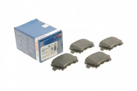 Колодка торм. диск. AUDI A4, SEAT, SKODA,VW задн. (пр-во Bosch) BOSCH 0986494062