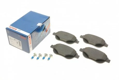 Колодка торм. диск. CITROEN C3, C4, PEUGEOT 207, 307 передн. (пр-во Bosch) BOSCH 0986494038