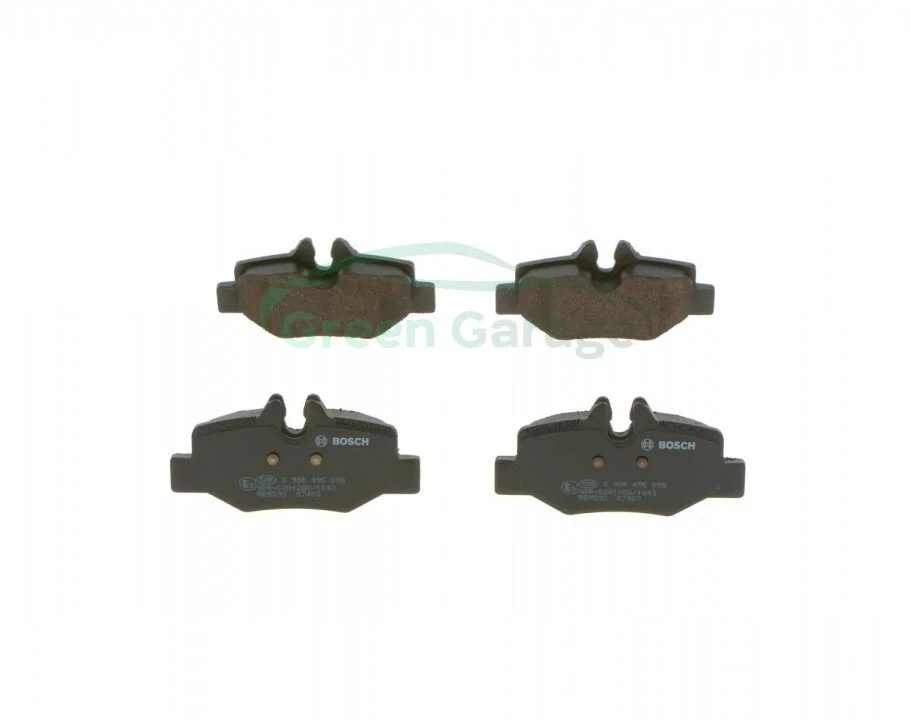 Гальмівні колодки дискові BOSCH 0986495088 (фото 1)