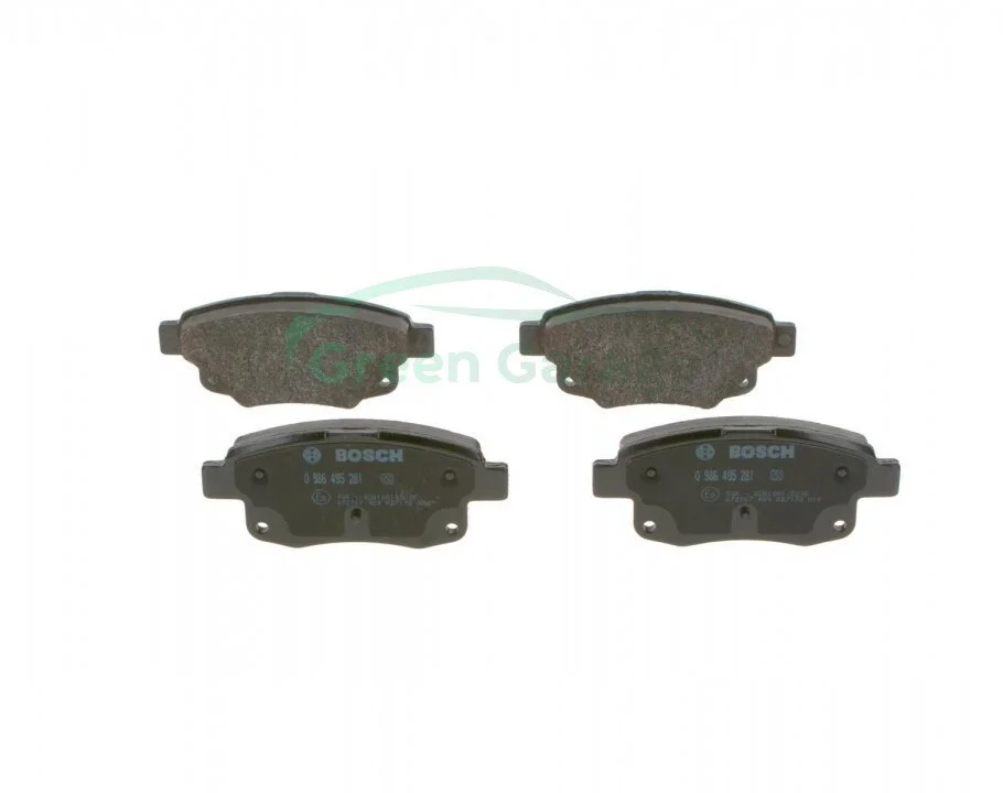 Гальмівні колодки дискові BOSCH 0986495281 (фото 1)