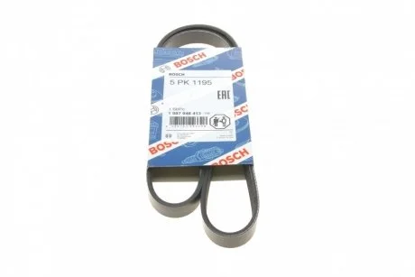 Дорiжковий ремінь 5PK1195 BOSCH 1 987 948 413