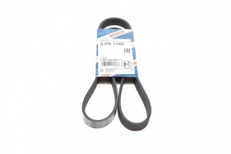 Ремень п-клиновой 6pk1185 (пр-во Bosch) BOSCH 1 987 946 063