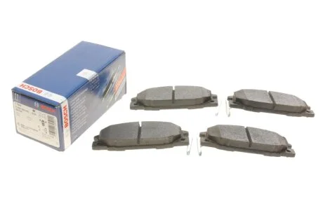 Колодка торм. диск. ISUZU TROOPER передн. (пр-во Bosch) BOSCH 0986460960