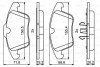 Гальмівні колодки дискові BOSCH 0986494246 (фото 8)