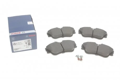 Колодка торм. диск. VW T4 (70XB, 70XC, 7DB, 7DW) передн. (пр-во Bosch) BOSCH 0986461753