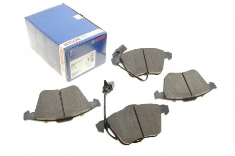 Колодка торм. диск. AUDI A6 (4B, C5, 4F2), ALLROAD (4BH) передн. (пр-во Bosch) BOSCH 0986494283