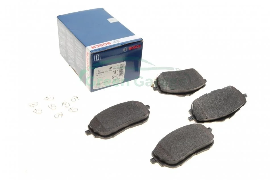 Колодка торм. диск. TOYOTA AURIS 1.3-2.0 2012-,COROLLA 1.33-1.8 2013- передн. (пр-во Bosch) BOSCH 0986494676 (фото 1)