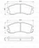 Гальмівні колодки дискові BOSCH 0986460984 (фото 8)