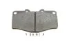 Колодка торм. диск. TOYOTA HILUX передн. (пр-во Bosch) BOSCH 0986424268 (фото 6)