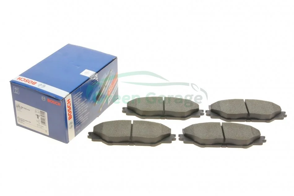 Гальмівні колодки дискові BOSCH 0986494316 (фото 1)