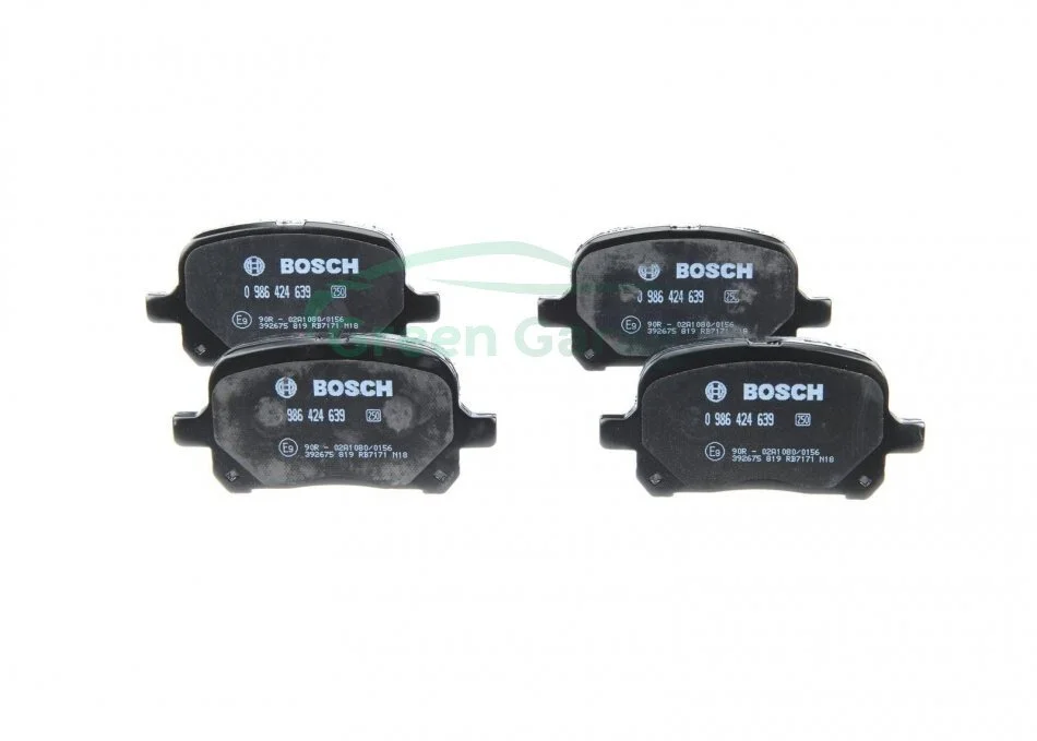 Гальмівні колодки дискові BOSCH 0986424639 (фото 1)