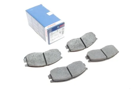 Комплект гальмівних колодок з 4 шт. дисків BOSCH 0986460979