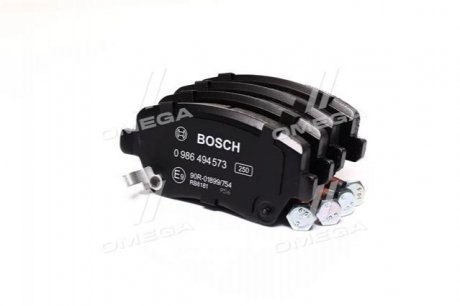 Гальмівні колодки дискові BOSCH 0986494573