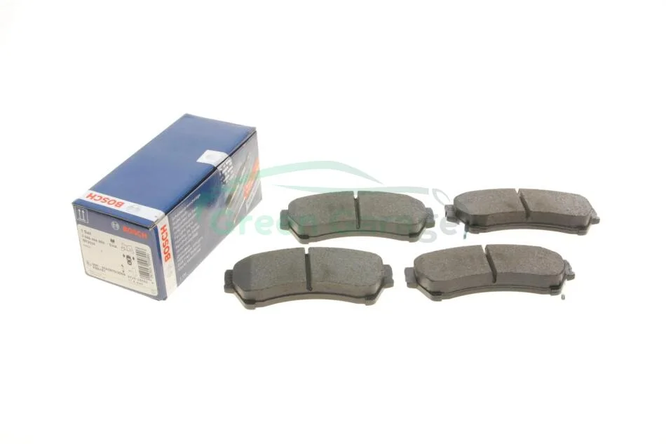 Комплект гальмівних колодок з 4 шт. дисків BOSCH 0986494860 (фото 1)