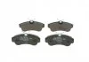Колодка торм. диск. NISSAN ALMERA передн. (пр-во Bosch) BOSCH 0986461147 (фото 1)
